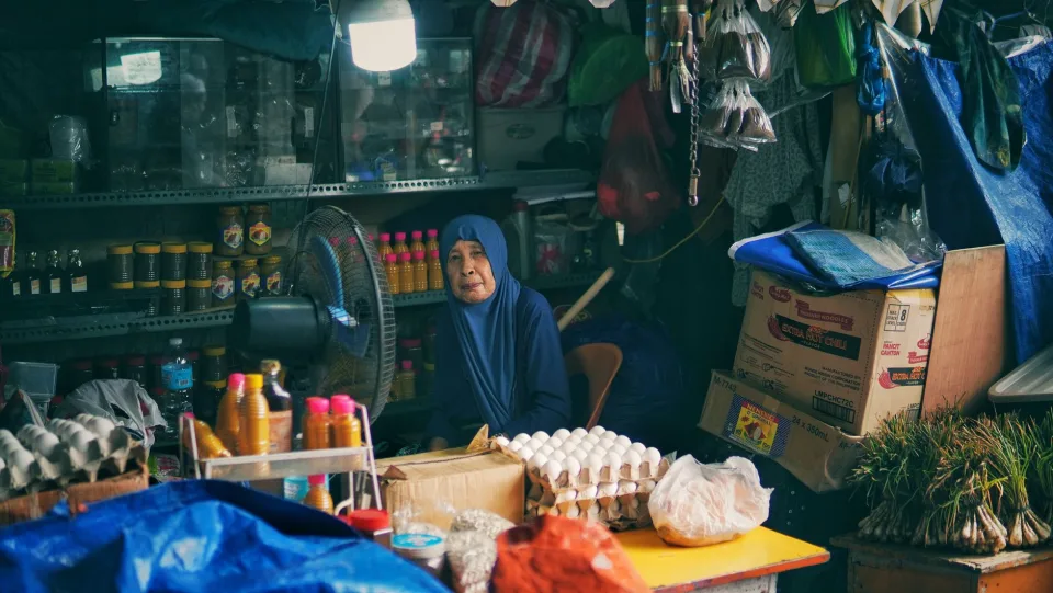 Quầy rau củ trái cây